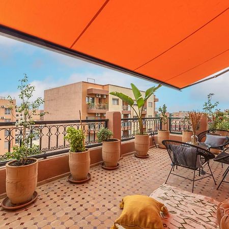 L'Atlas - Appartement Authentique A Gueliz Marrakesh Eksteriør billede