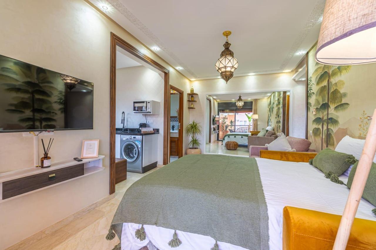 L'Atlas - Appartement Authentique A Gueliz Marrakesh Eksteriør billede