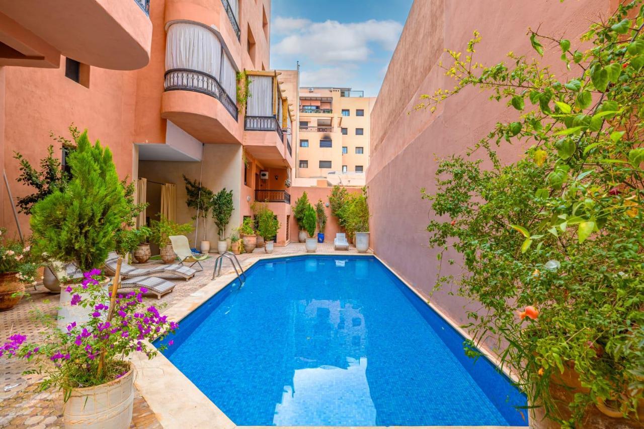 L'Atlas - Appartement Authentique A Gueliz Marrakesh Eksteriør billede